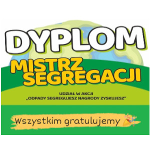 Rozdanie nagród i dyplomów Mistrza Segregacji